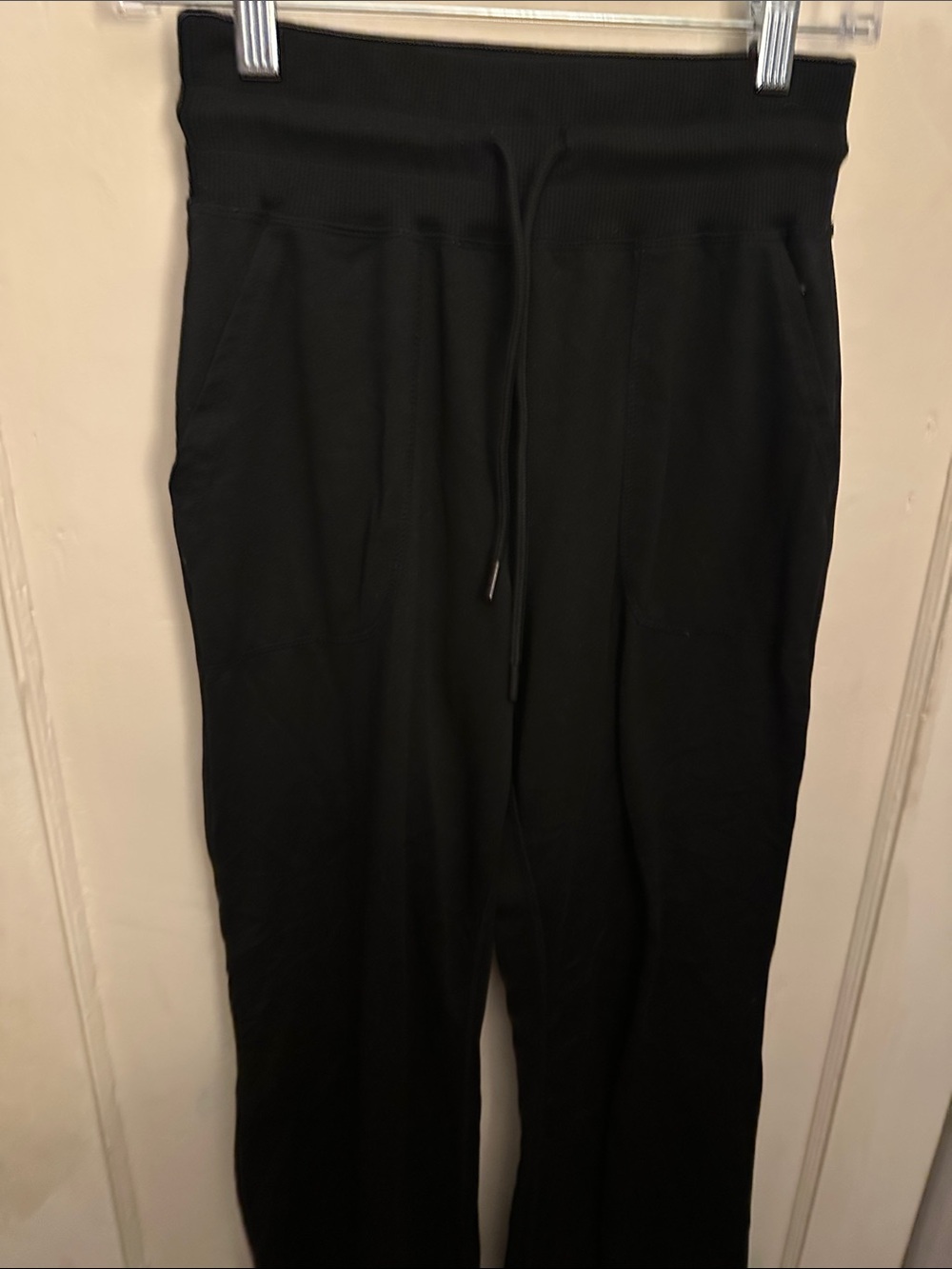 Women's Black Drawstring Jogger Pants